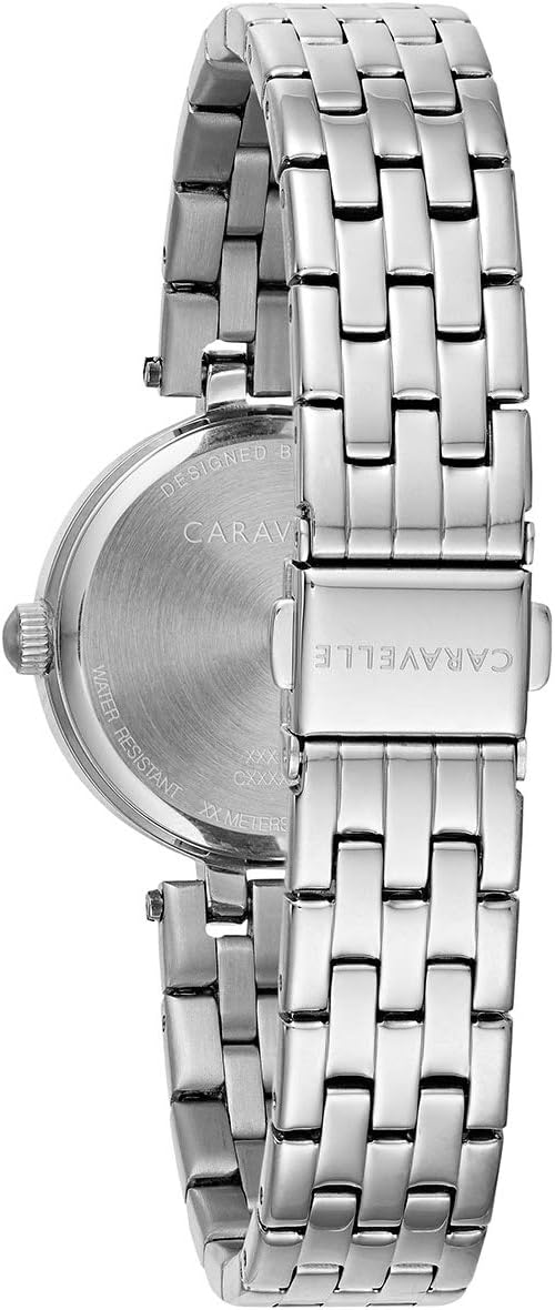 Bulova Womens Caravelle Modern Stainless Steel WR30