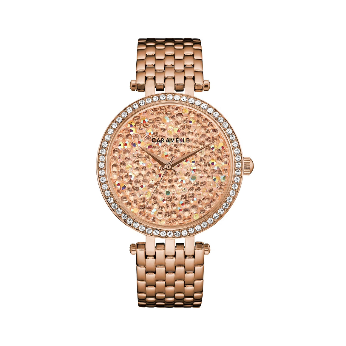 Bulova Womens Caravelle Modern Stainless Steel RGP WR30