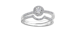 Ladies 10KTW Engagement Ring 1=0.05CT 35=0.10CT