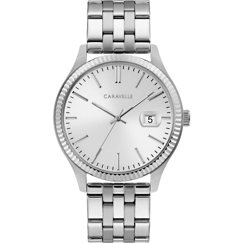 Bulova Mens Caravelle Dress Stainless Steel WR30