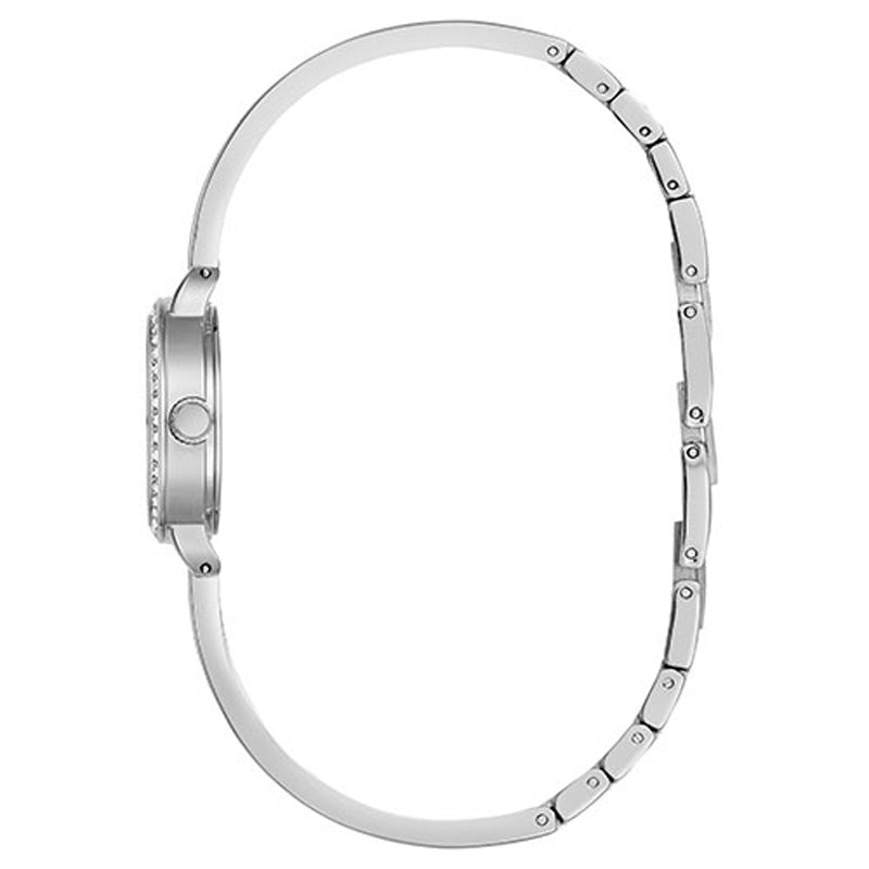 Bulova Womens Caravelle Stainless Steel Dress Watch