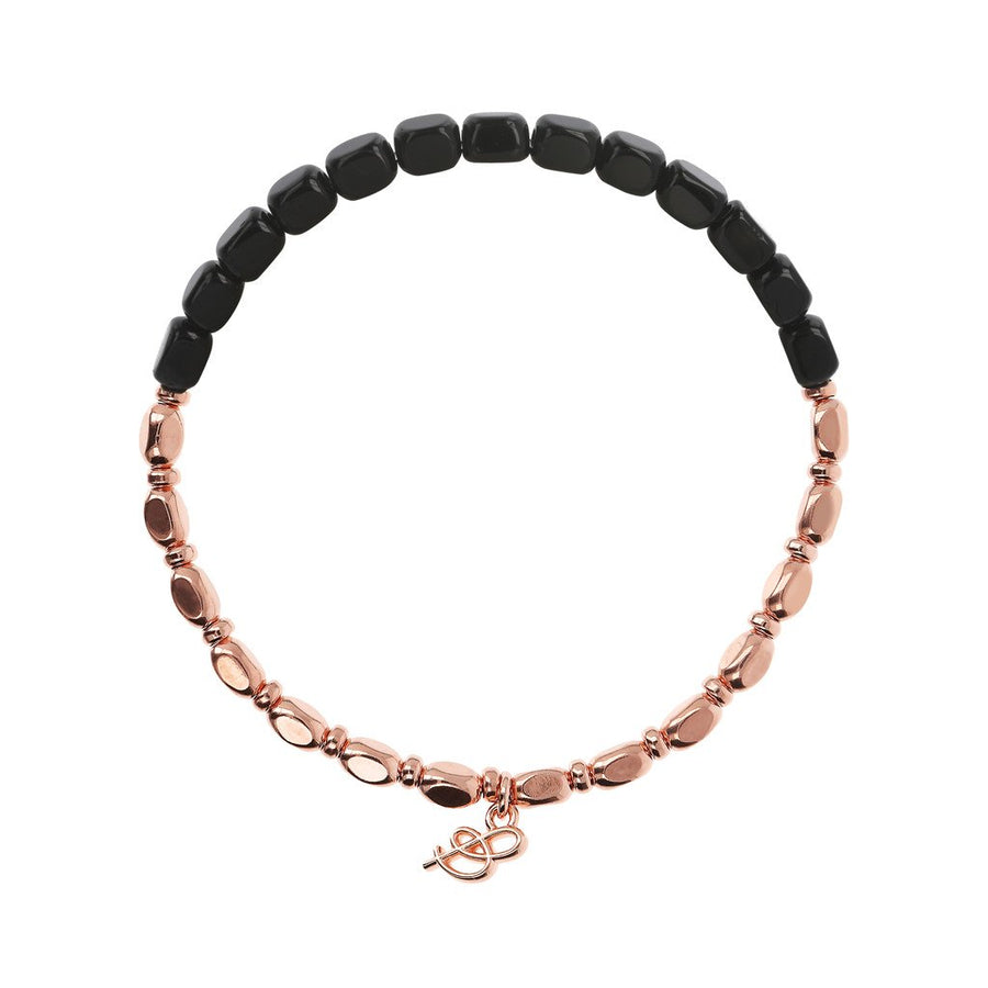 Bronzallure Bracelet Onyx