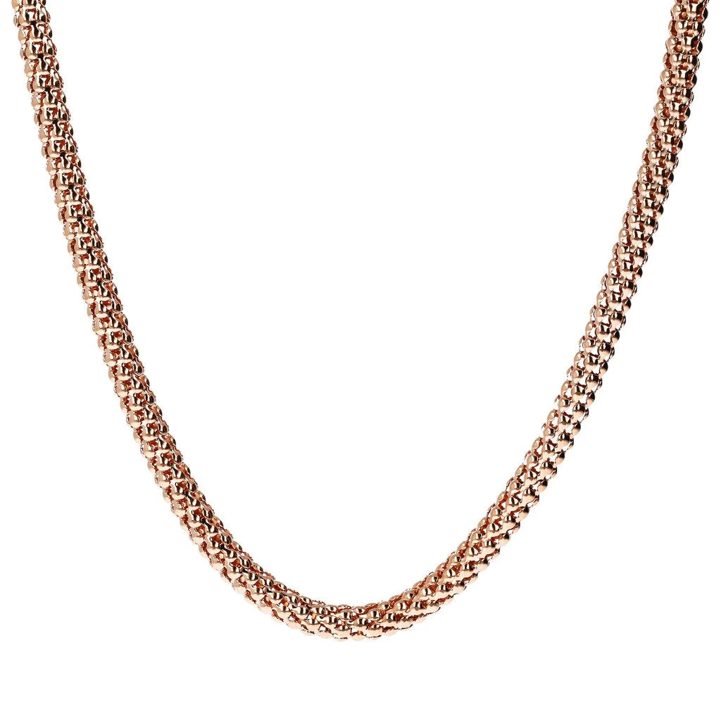 Bronzallure Popcorn Necklace